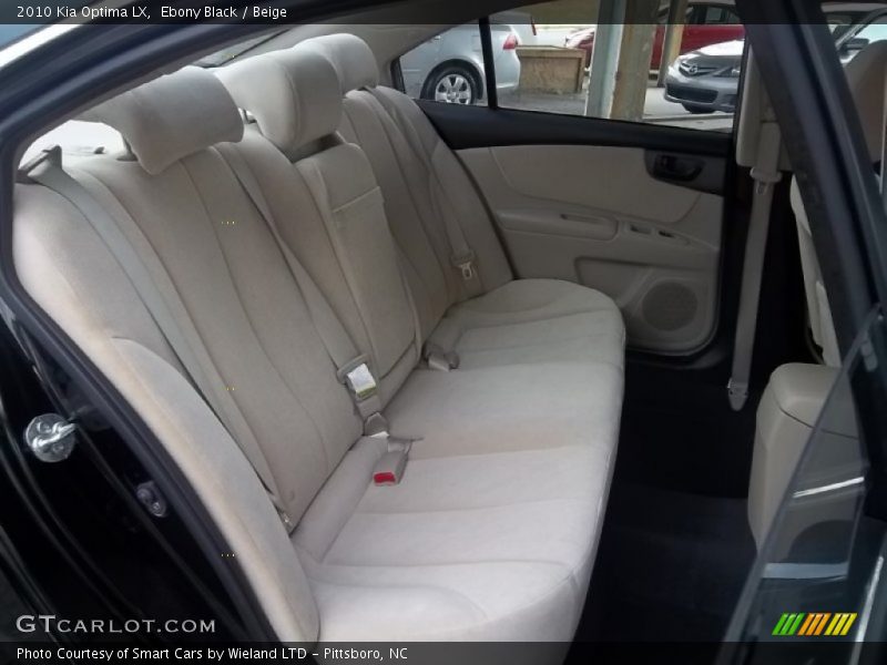 Ebony Black / Beige 2010 Kia Optima LX