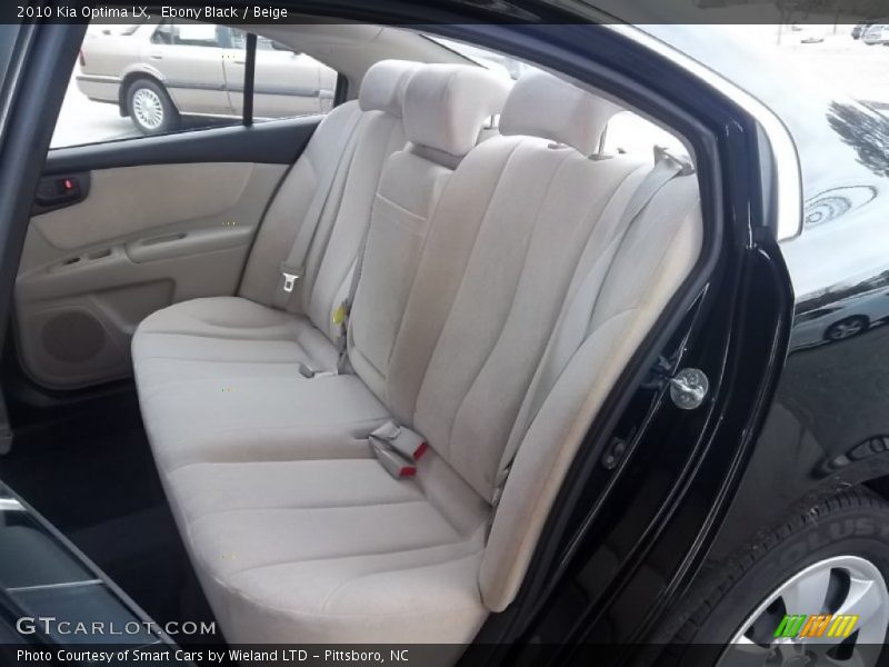 Ebony Black / Beige 2010 Kia Optima LX