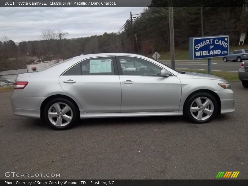 Classic Silver Metallic / Dark Charcoal 2011 Toyota Camry SE