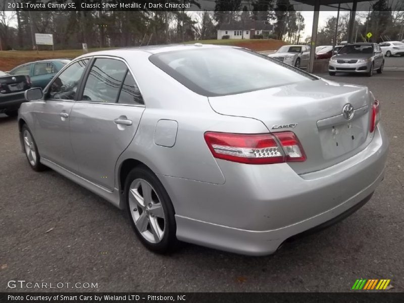 Classic Silver Metallic / Dark Charcoal 2011 Toyota Camry SE