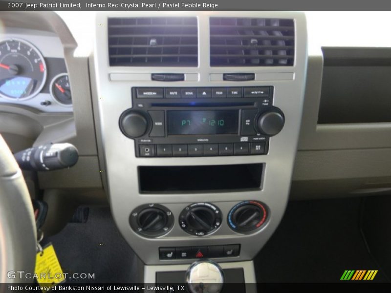 Inferno Red Crystal Pearl / Pastel Pebble Beige 2007 Jeep Patriot Limited