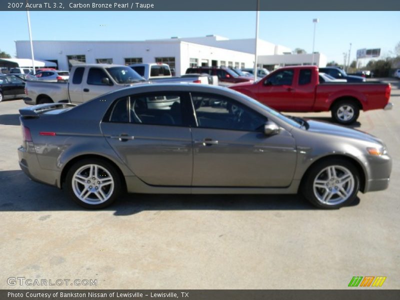 Carbon Bronze Pearl / Taupe 2007 Acura TL 3.2