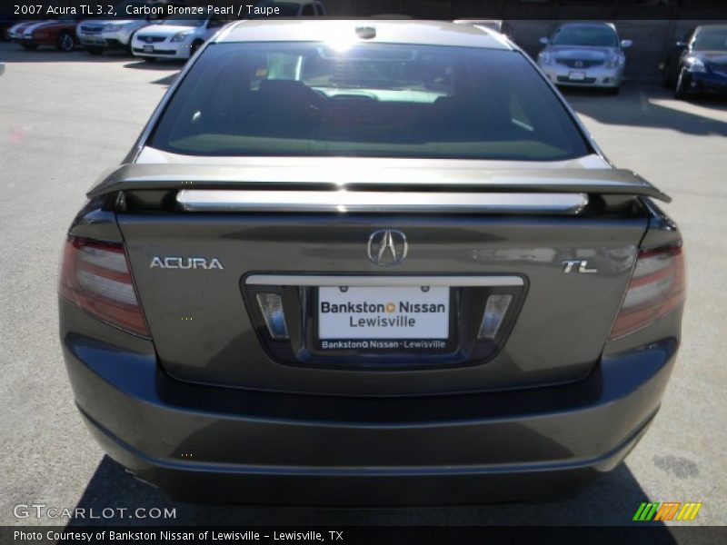 Carbon Bronze Pearl / Taupe 2007 Acura TL 3.2