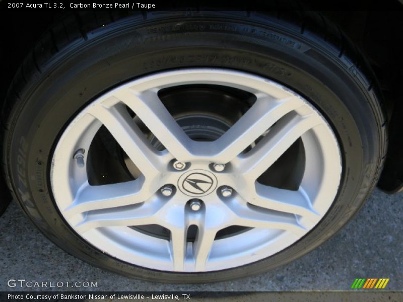 Carbon Bronze Pearl / Taupe 2007 Acura TL 3.2