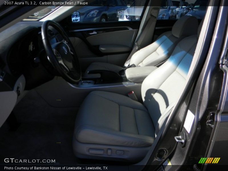 Carbon Bronze Pearl / Taupe 2007 Acura TL 3.2
