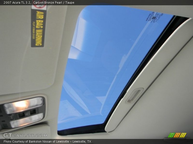 Carbon Bronze Pearl / Taupe 2007 Acura TL 3.2