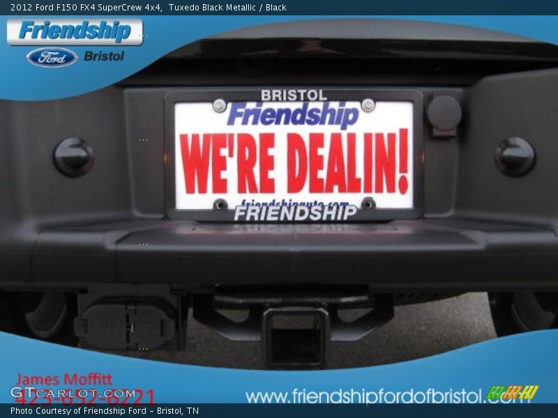 Tuxedo Black Metallic / Black 2012 Ford F150 FX4 SuperCrew 4x4