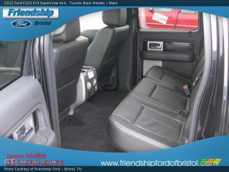 Tuxedo Black Metallic / Black 2012 Ford F150 FX4 SuperCrew 4x4
