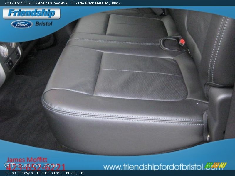 Tuxedo Black Metallic / Black 2012 Ford F150 FX4 SuperCrew 4x4