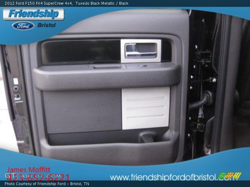 Tuxedo Black Metallic / Black 2012 Ford F150 FX4 SuperCrew 4x4