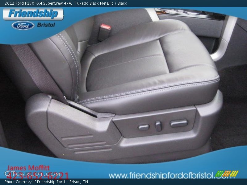 Tuxedo Black Metallic / Black 2012 Ford F150 FX4 SuperCrew 4x4
