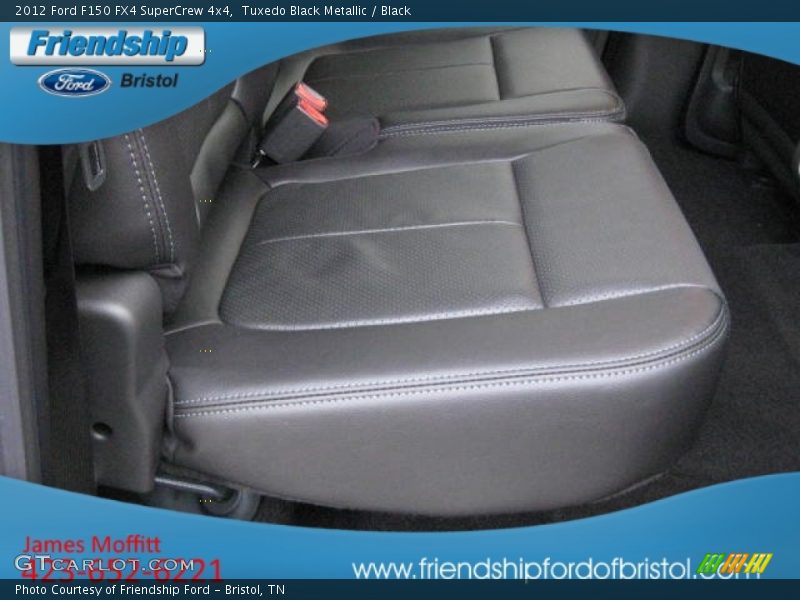 Tuxedo Black Metallic / Black 2012 Ford F150 FX4 SuperCrew 4x4