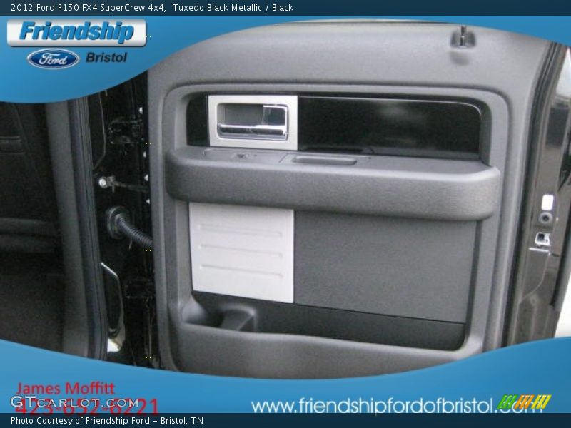 Tuxedo Black Metallic / Black 2012 Ford F150 FX4 SuperCrew 4x4