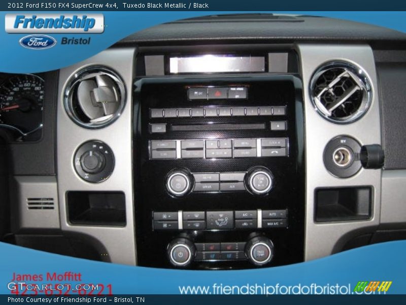 Tuxedo Black Metallic / Black 2012 Ford F150 FX4 SuperCrew 4x4