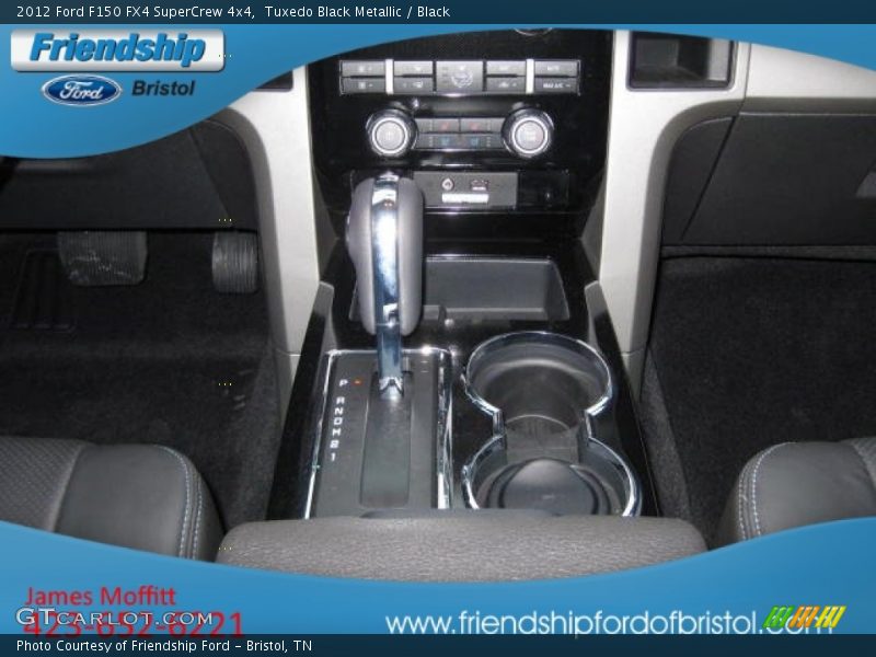 Tuxedo Black Metallic / Black 2012 Ford F150 FX4 SuperCrew 4x4