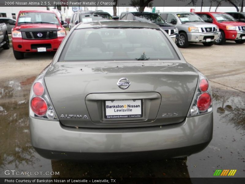 Polished Pewter Metallic / Charcoal 2006 Nissan Altima 2.5 S