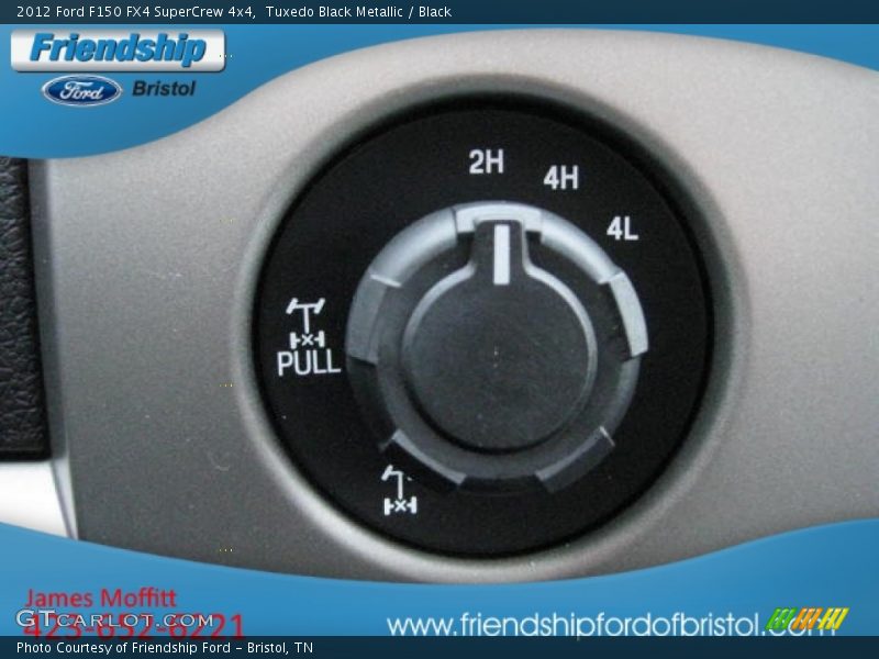 Tuxedo Black Metallic / Black 2012 Ford F150 FX4 SuperCrew 4x4