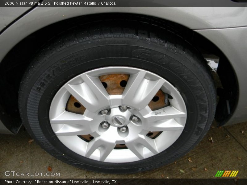 Polished Pewter Metallic / Charcoal 2006 Nissan Altima 2.5 S