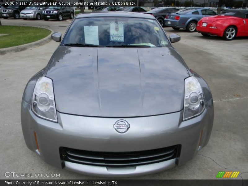 Silverstone Metallic / Carbon Black 2006 Nissan 350Z Enthusiast Coupe