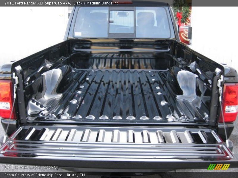 Black / Medium Dark Flint 2011 Ford Ranger XLT SuperCab 4x4