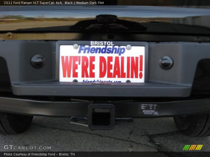 Black / Medium Dark Flint 2011 Ford Ranger XLT SuperCab 4x4