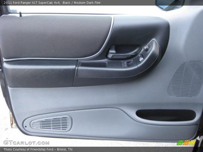 Black / Medium Dark Flint 2011 Ford Ranger XLT SuperCab 4x4