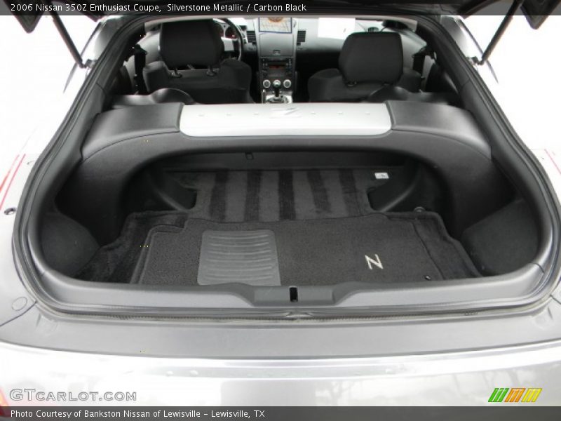 Silverstone Metallic / Carbon Black 2006 Nissan 350Z Enthusiast Coupe