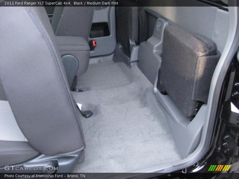 Black / Medium Dark Flint 2011 Ford Ranger XLT SuperCab 4x4