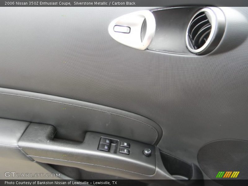 Silverstone Metallic / Carbon Black 2006 Nissan 350Z Enthusiast Coupe