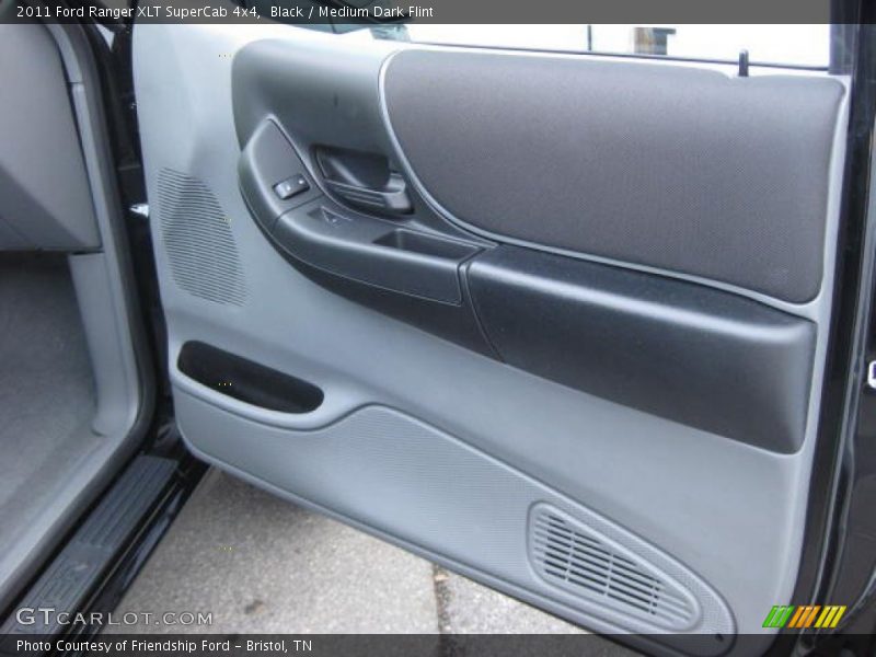Black / Medium Dark Flint 2011 Ford Ranger XLT SuperCab 4x4