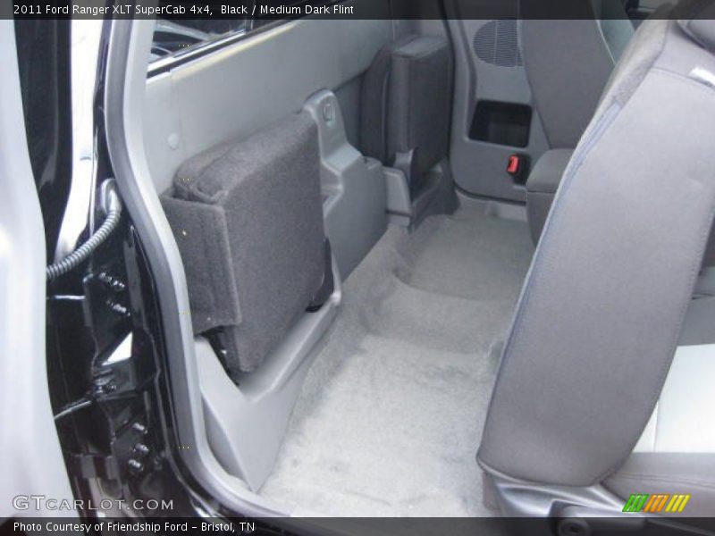Black / Medium Dark Flint 2011 Ford Ranger XLT SuperCab 4x4