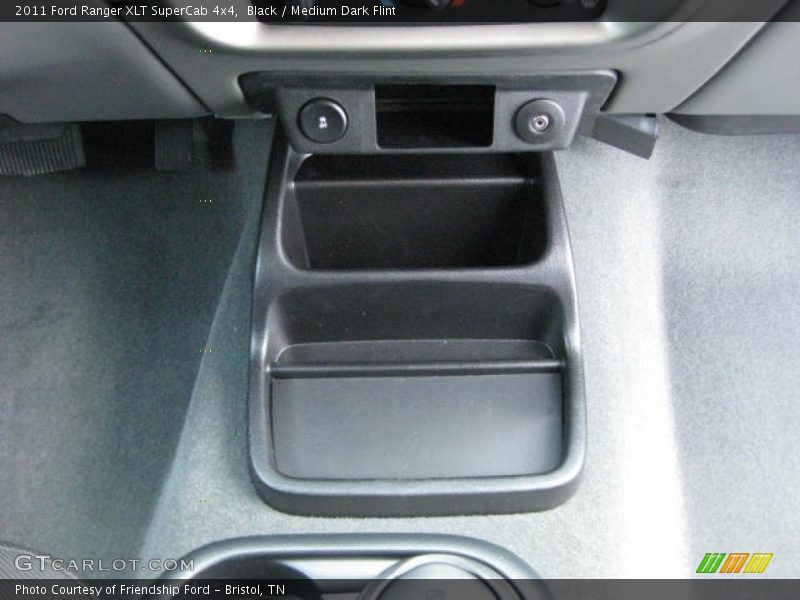 Black / Medium Dark Flint 2011 Ford Ranger XLT SuperCab 4x4