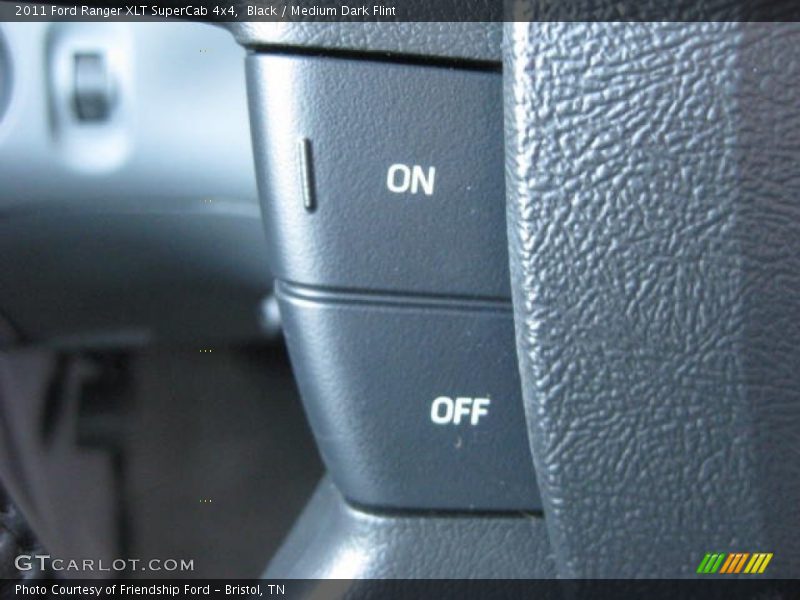 Black / Medium Dark Flint 2011 Ford Ranger XLT SuperCab 4x4