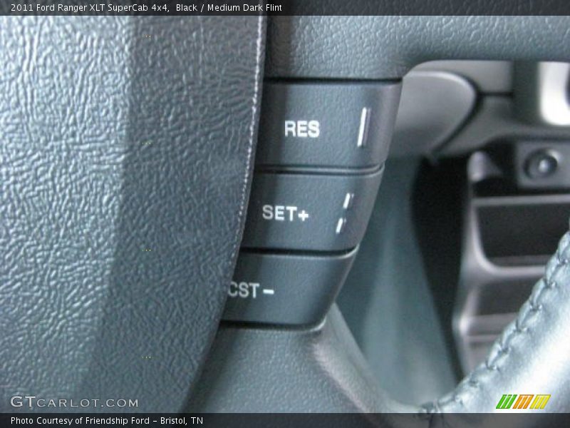 Black / Medium Dark Flint 2011 Ford Ranger XLT SuperCab 4x4
