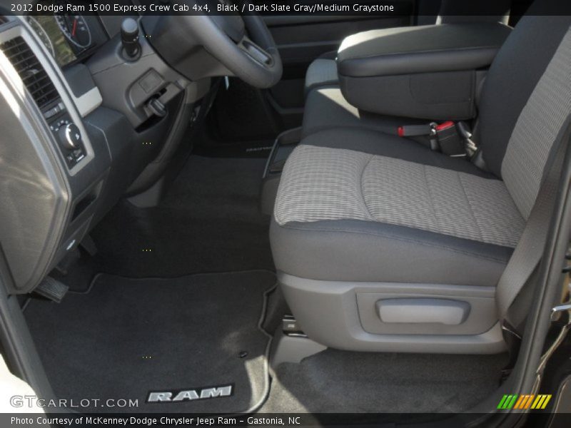 Black / Dark Slate Gray/Medium Graystone 2012 Dodge Ram 1500 Express Crew Cab 4x4