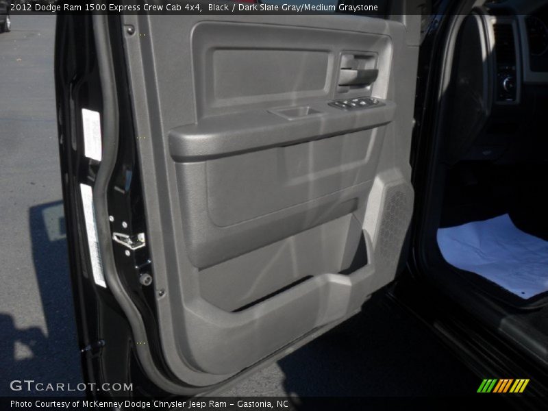 Black / Dark Slate Gray/Medium Graystone 2012 Dodge Ram 1500 Express Crew Cab 4x4