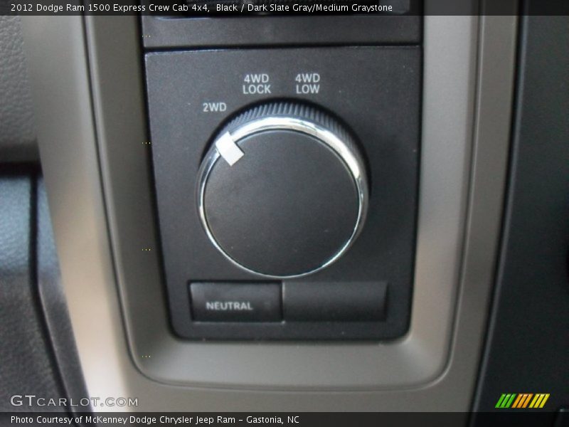 Black / Dark Slate Gray/Medium Graystone 2012 Dodge Ram 1500 Express Crew Cab 4x4