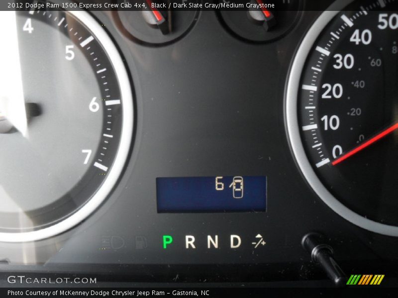 Black / Dark Slate Gray/Medium Graystone 2012 Dodge Ram 1500 Express Crew Cab 4x4