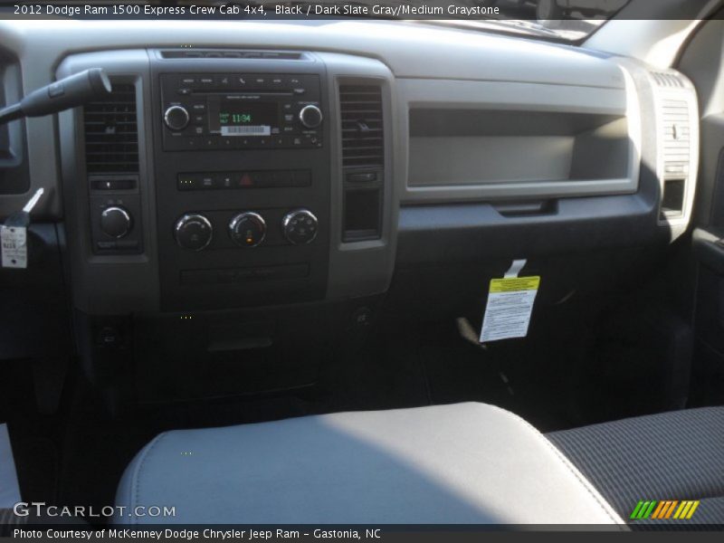 Black / Dark Slate Gray/Medium Graystone 2012 Dodge Ram 1500 Express Crew Cab 4x4