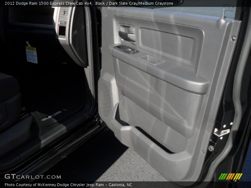 Black / Dark Slate Gray/Medium Graystone 2012 Dodge Ram 1500 Express Crew Cab 4x4
