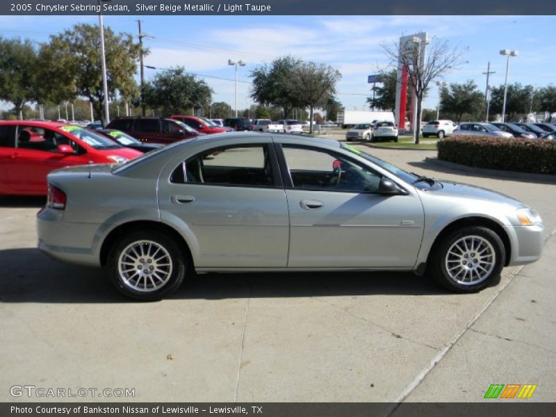 Silver Beige Metallic / Light Taupe 2005 Chrysler Sebring Sedan