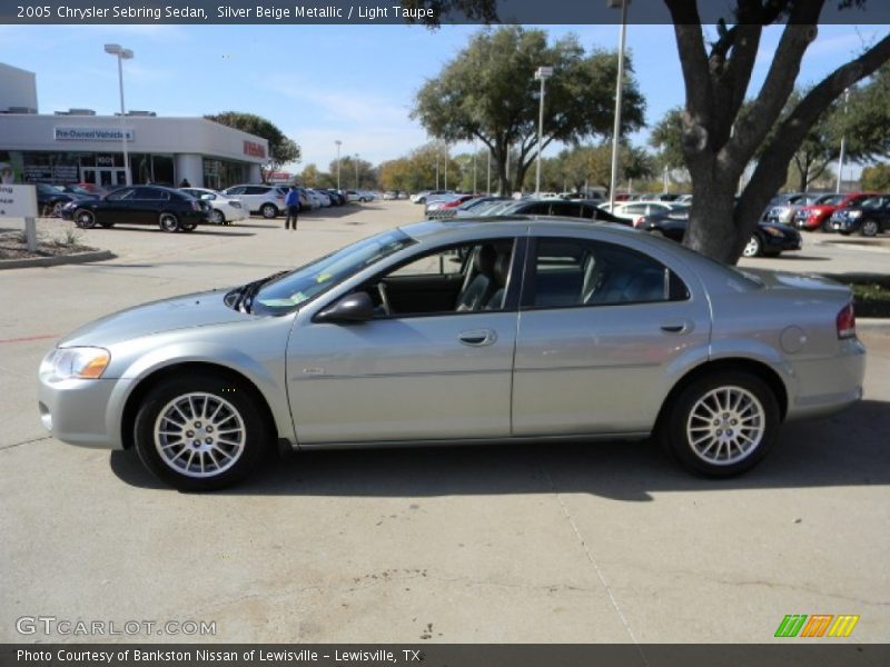Silver Beige Metallic / Light Taupe 2005 Chrysler Sebring Sedan