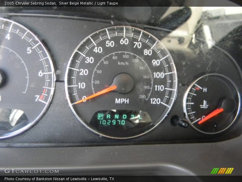Silver Beige Metallic / Light Taupe 2005 Chrysler Sebring Sedan