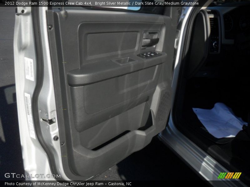 Bright Silver Metallic / Dark Slate Gray/Medium Graystone 2012 Dodge Ram 1500 Express Crew Cab 4x4