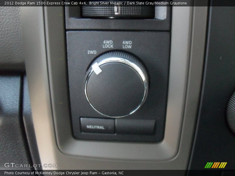 Bright Silver Metallic / Dark Slate Gray/Medium Graystone 2012 Dodge Ram 1500 Express Crew Cab 4x4