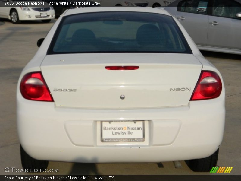 Stone White / Dark Slate Gray 2005 Dodge Neon SXT