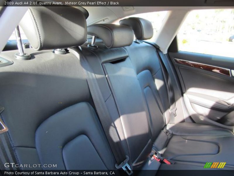 Meteor Grey Pearl Effect / Black 2009 Audi A4 2.0T quattro Avant