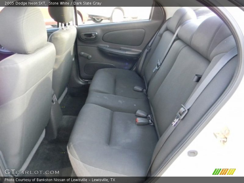Stone White / Dark Slate Gray 2005 Dodge Neon SXT