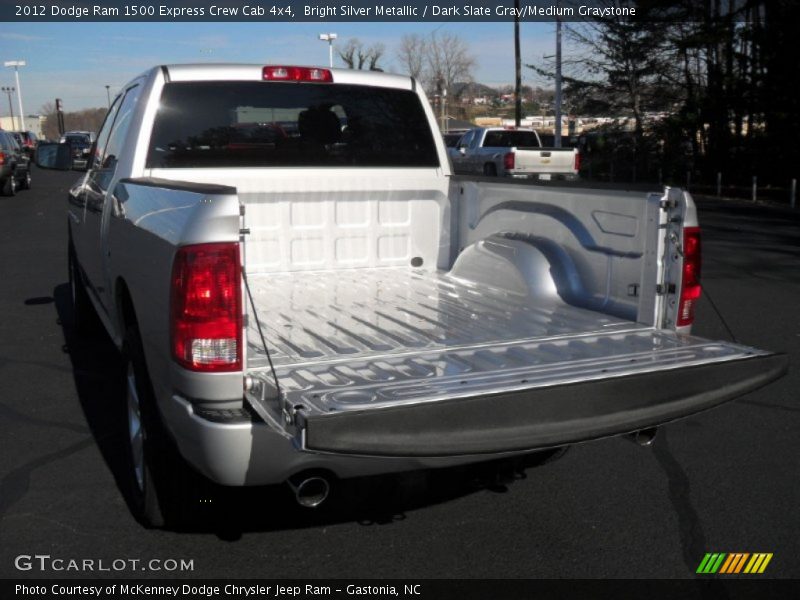 Bright Silver Metallic / Dark Slate Gray/Medium Graystone 2012 Dodge Ram 1500 Express Crew Cab 4x4