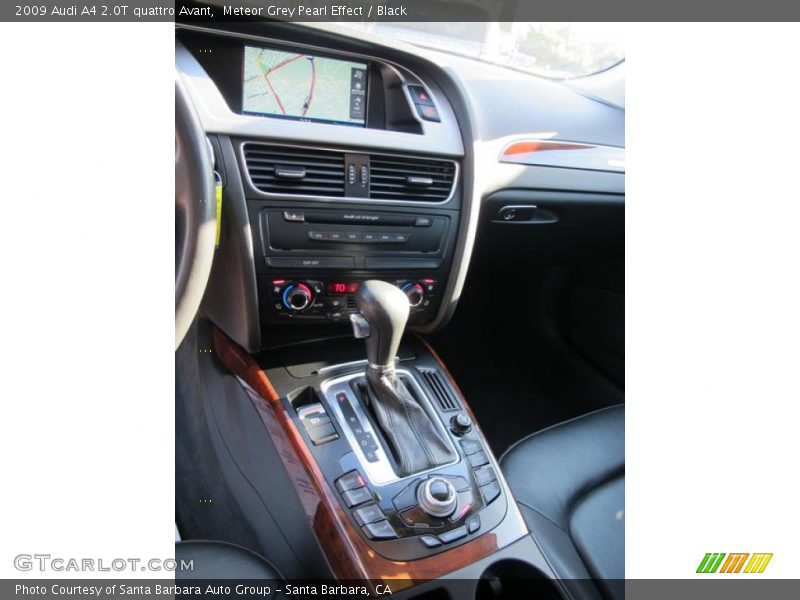 Meteor Grey Pearl Effect / Black 2009 Audi A4 2.0T quattro Avant